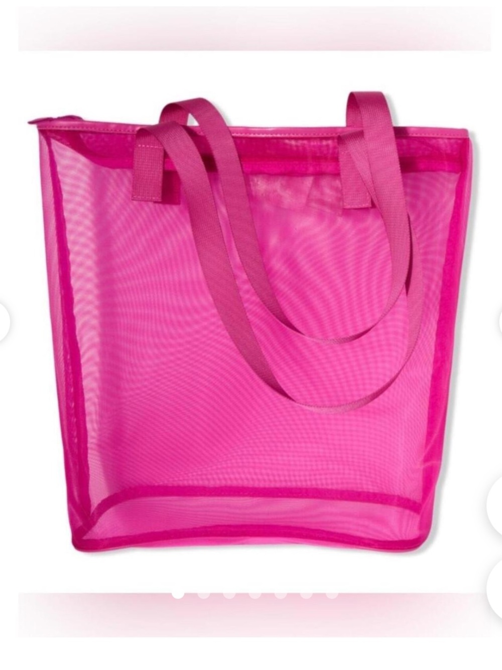 4/$15 Ulta Beauty hot pink tote bag